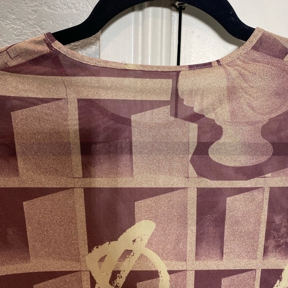 Miaou Mini Tee in Stone Mauve - Picture 6 of 11